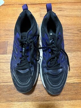 Boombah Women’s Black and Purple Turf Softball Cleats
